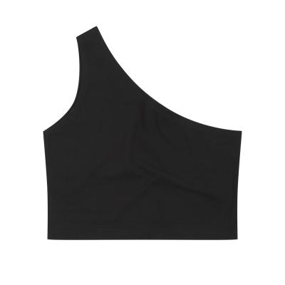 Ladies' asymmetrical top